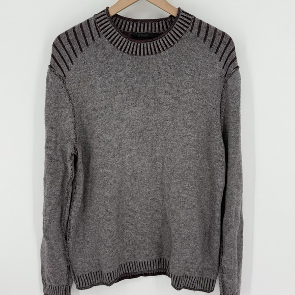 Raffi Gray Wool Cashmere Blend Long Sleeve Sweater Size Large - Picture 1 of 5